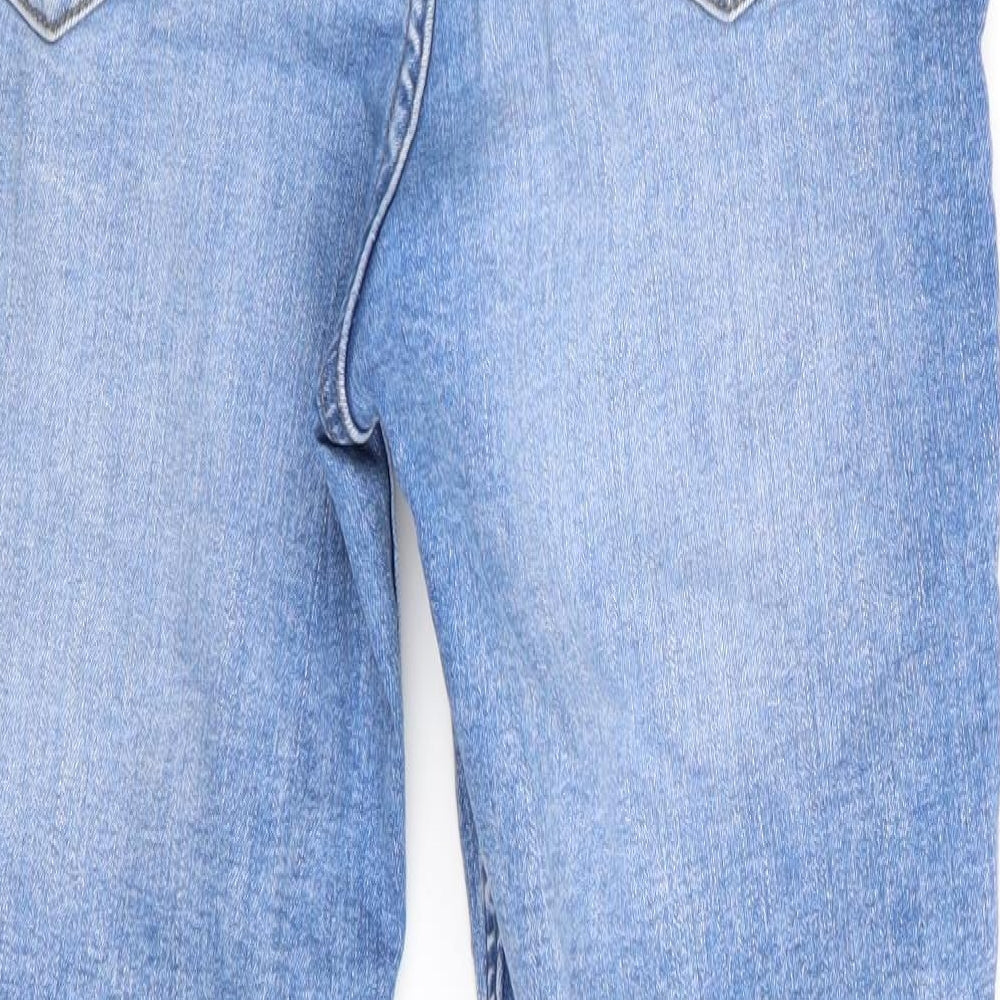 H&M Womens Blue   Straight Jeans Size 12 L27 in