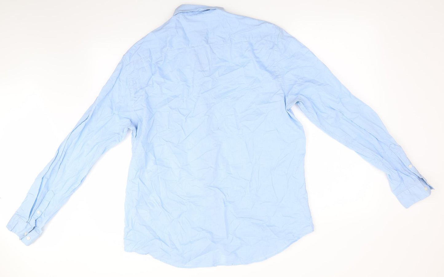 H&M Mens Blue    Button-Up Size L