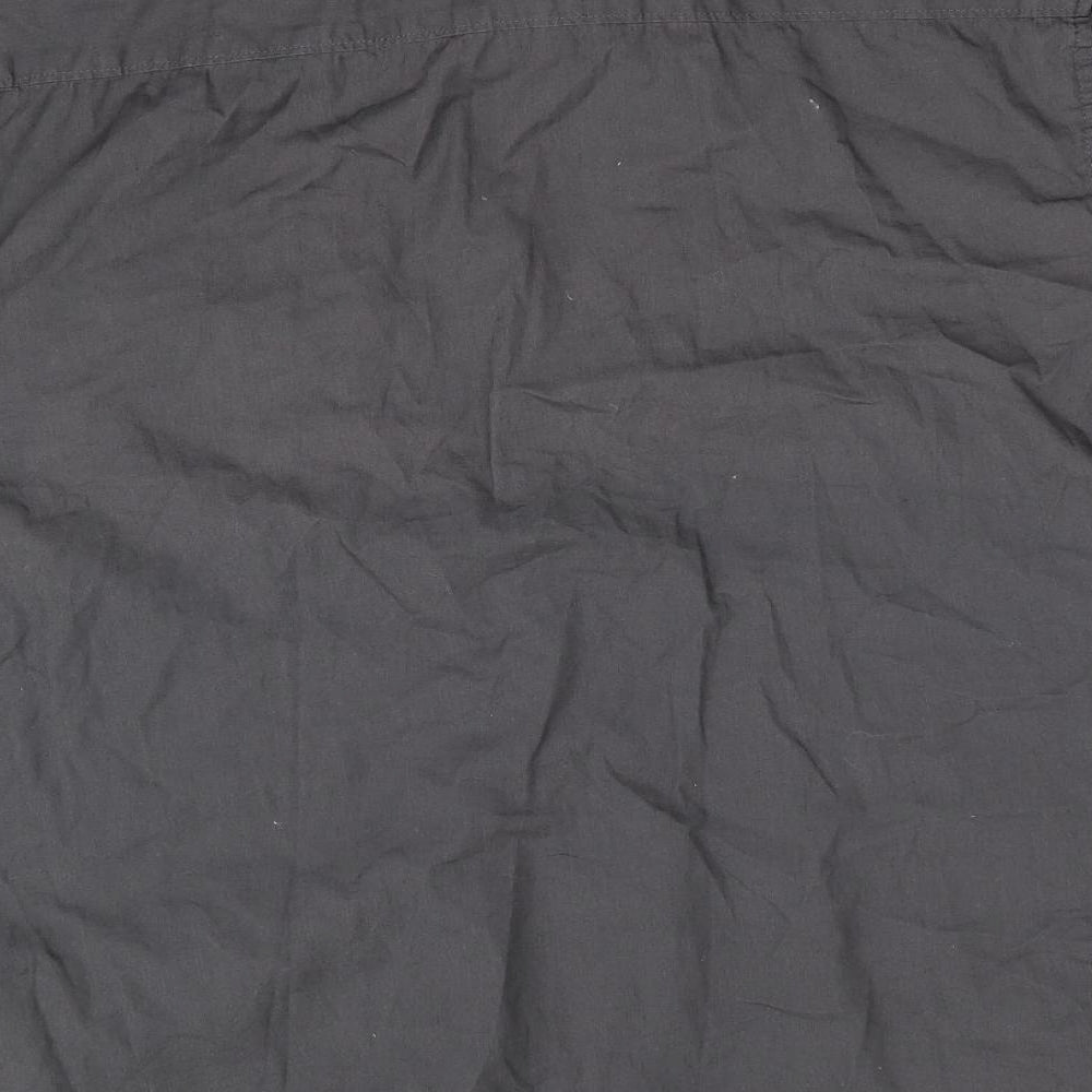 Easy Mens Grey    Button-Up Size XL
