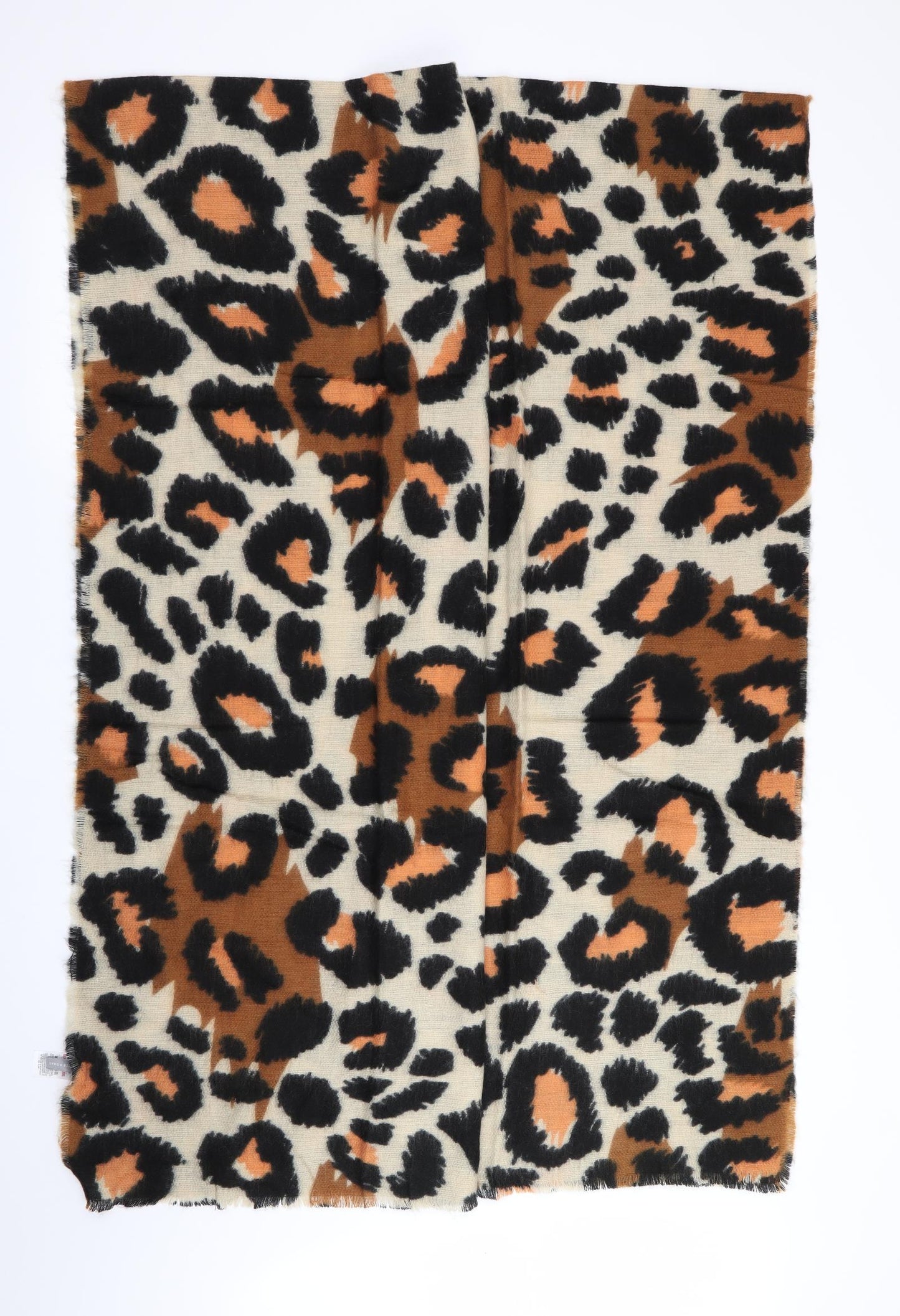 Oliver Bonas Womens Ivory Animal Print   Shawl/Wrap