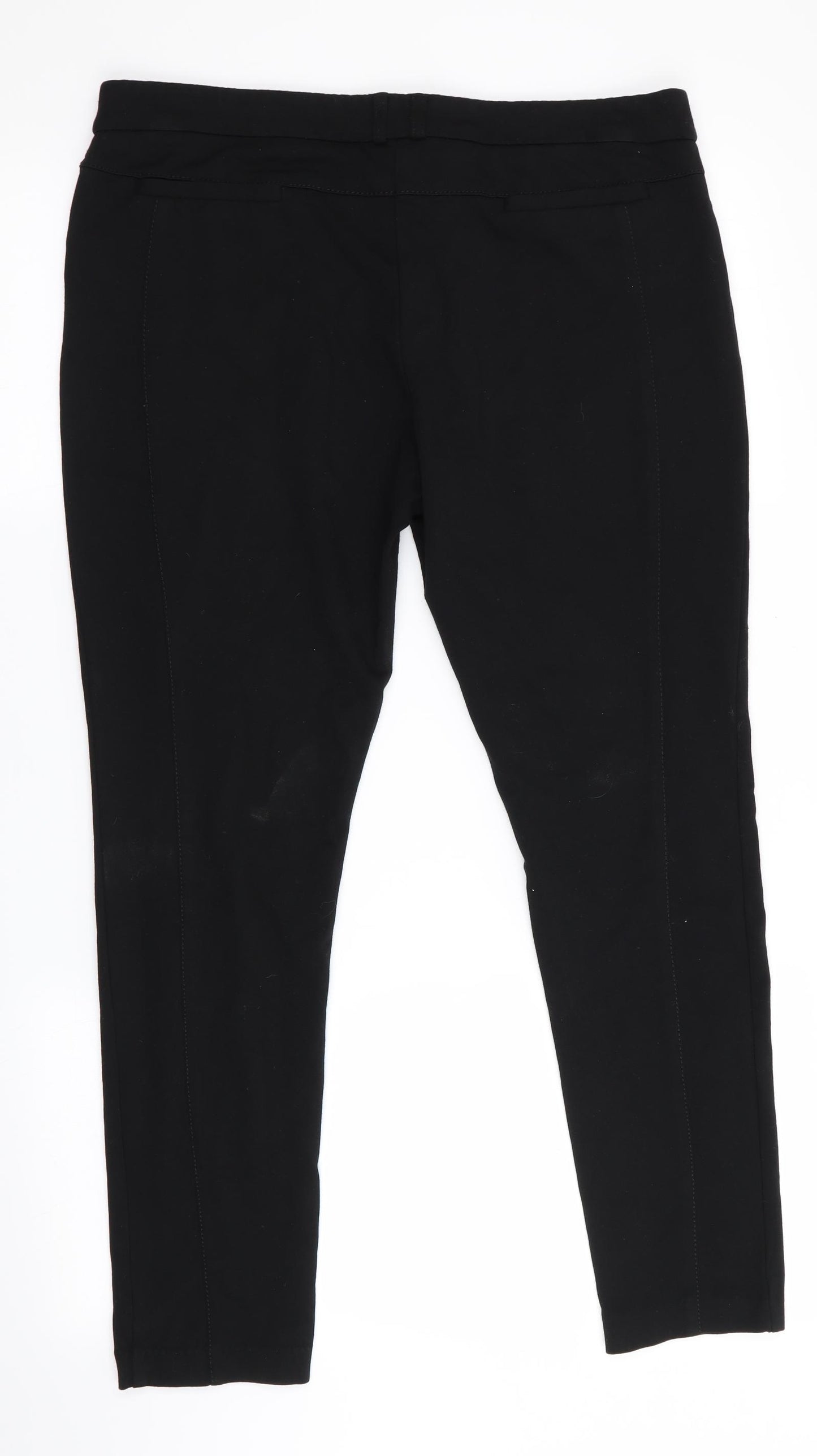 Wallis Womens Black   Jegging Trousers Size 14 L27 in