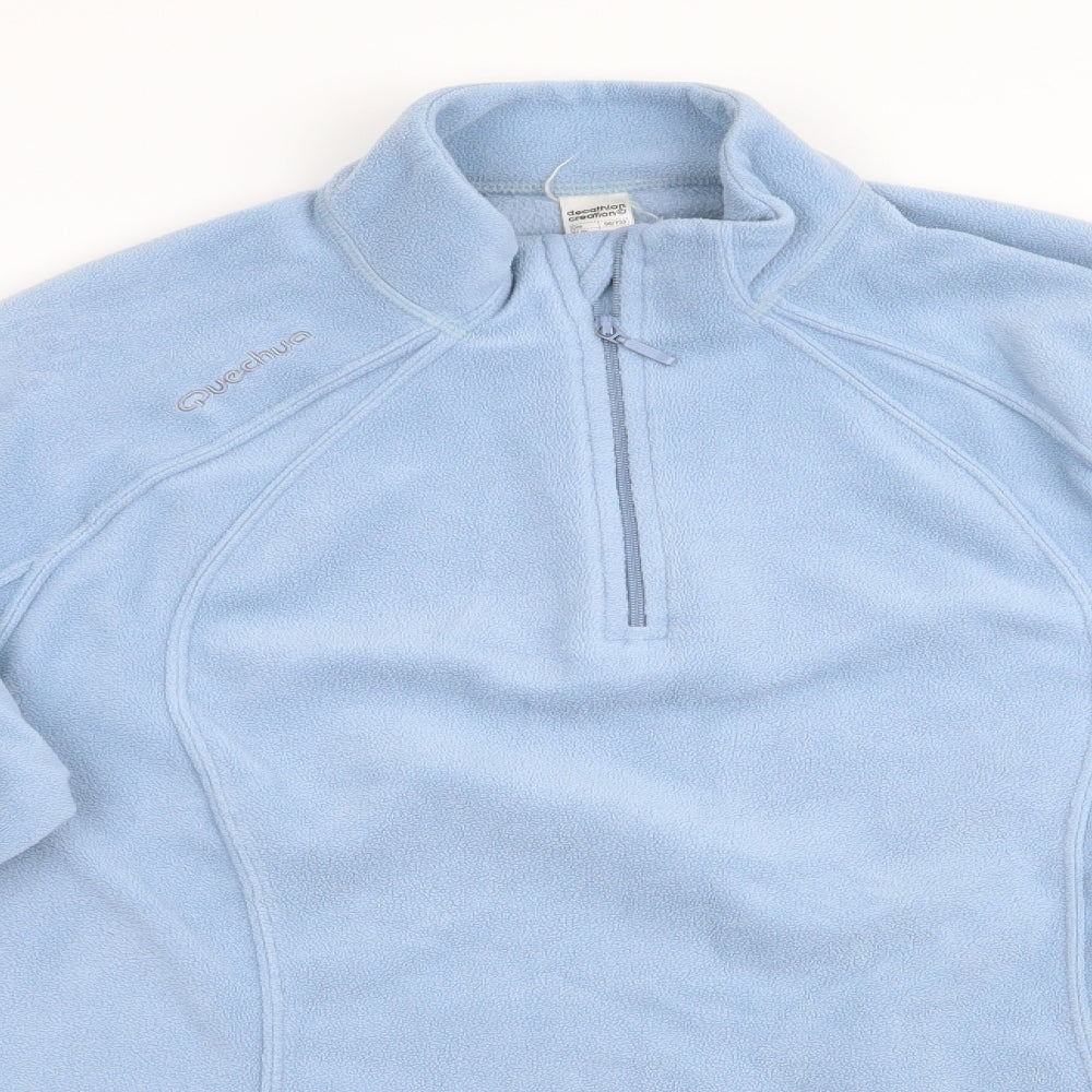 Decathlon Creation Womens Blue   Pullover Jumper Size 10  - Fleece