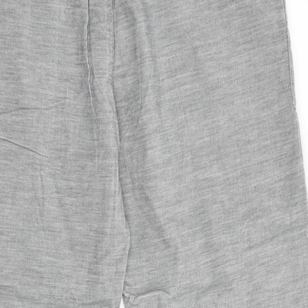 Zara Womens Grey   Cropped Trousers Size 4 L25 in