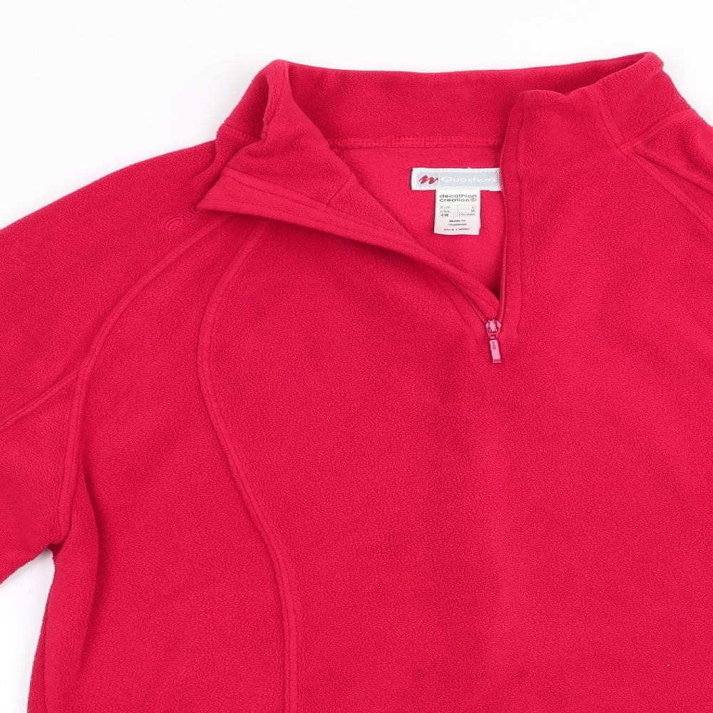 Decathlon Creation Womens Red   Pullover Jumper Size 10