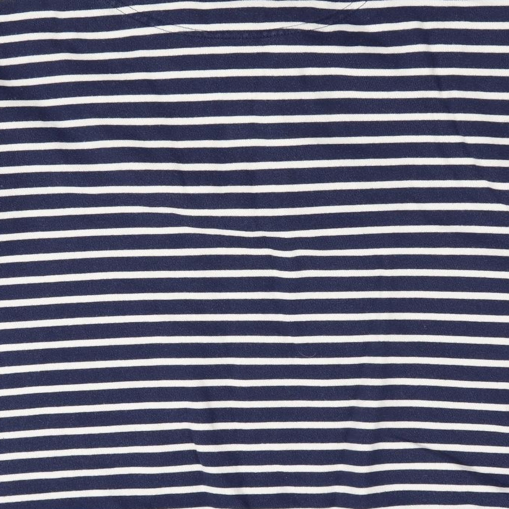 Joules Womens Blue Striped  Pullover Jumper Size 16