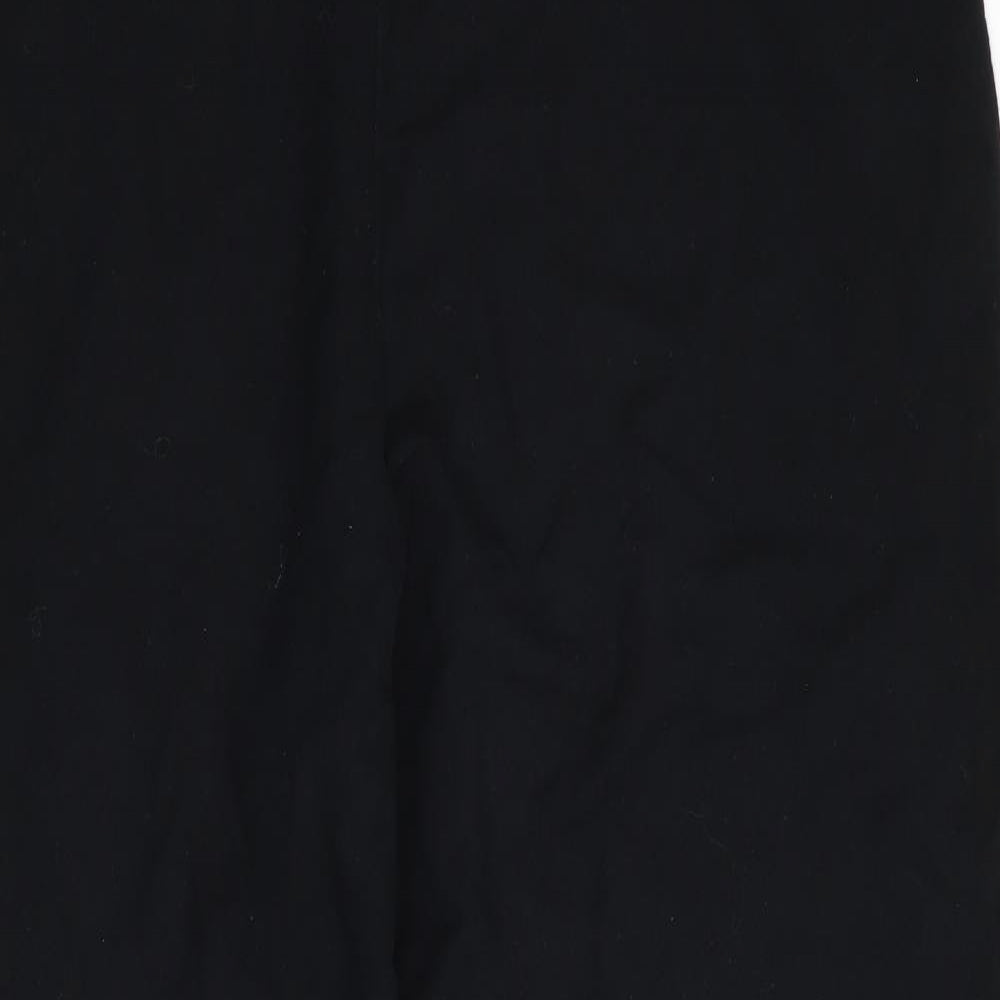 Marks and Spencer Womens Black   Jogger Trousers Size 20 L29 in