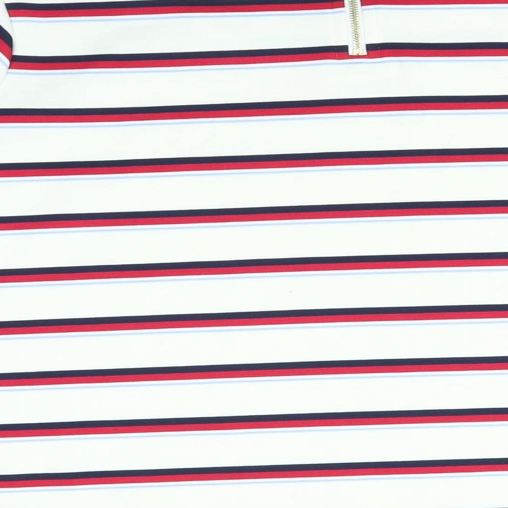 Per Una Womens Multicoloured Striped  Pullover Jumper Size 18