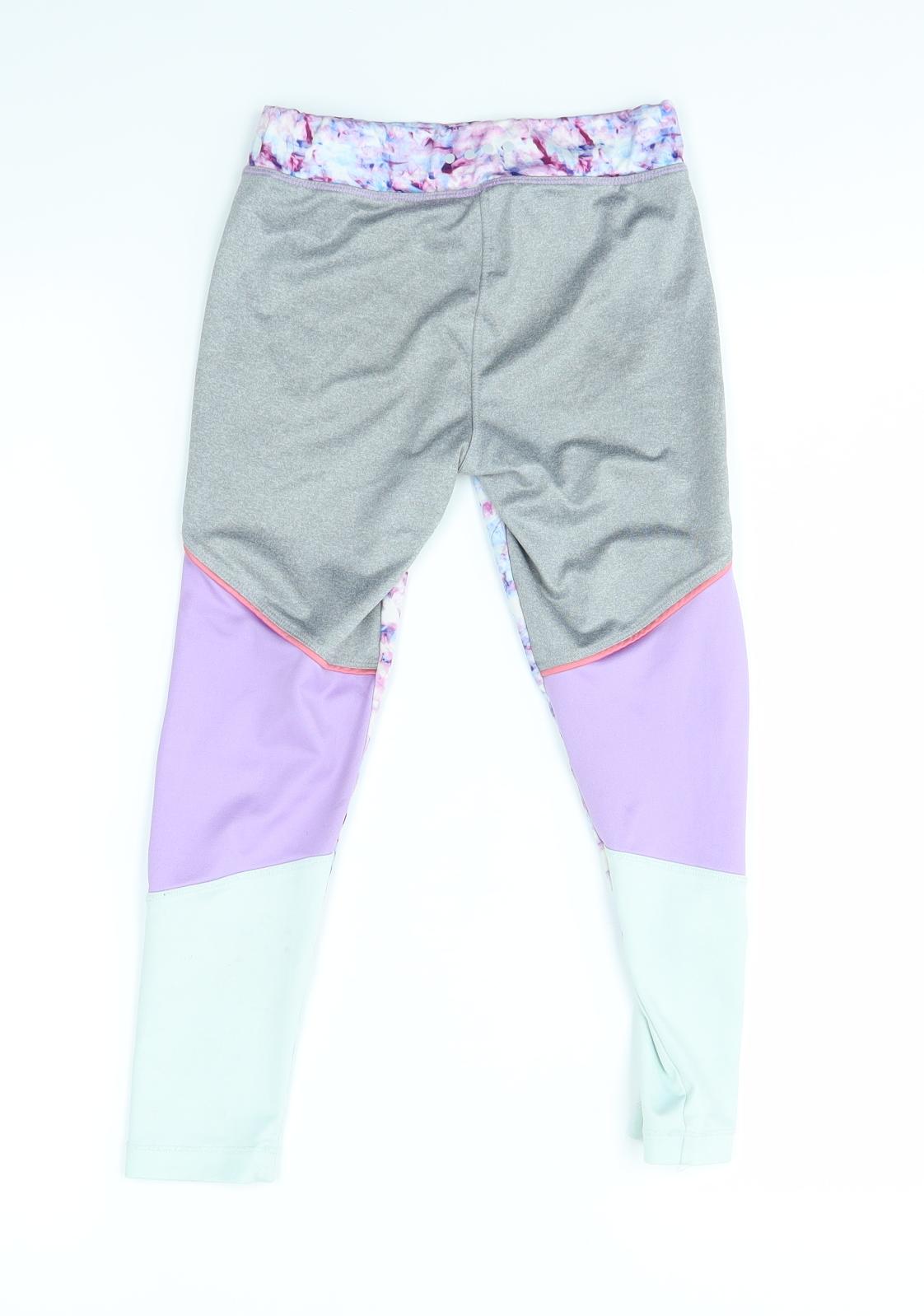 Matalan Girls Multicoloured   Jogger Trousers Size 6-7 Years