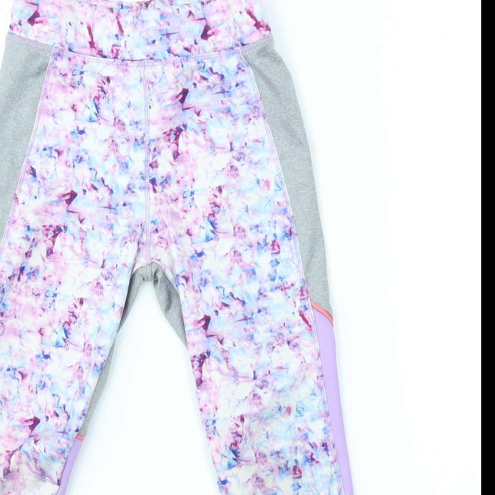 Matalan Girls Multicoloured   Jogger Trousers Size 6-7 Years