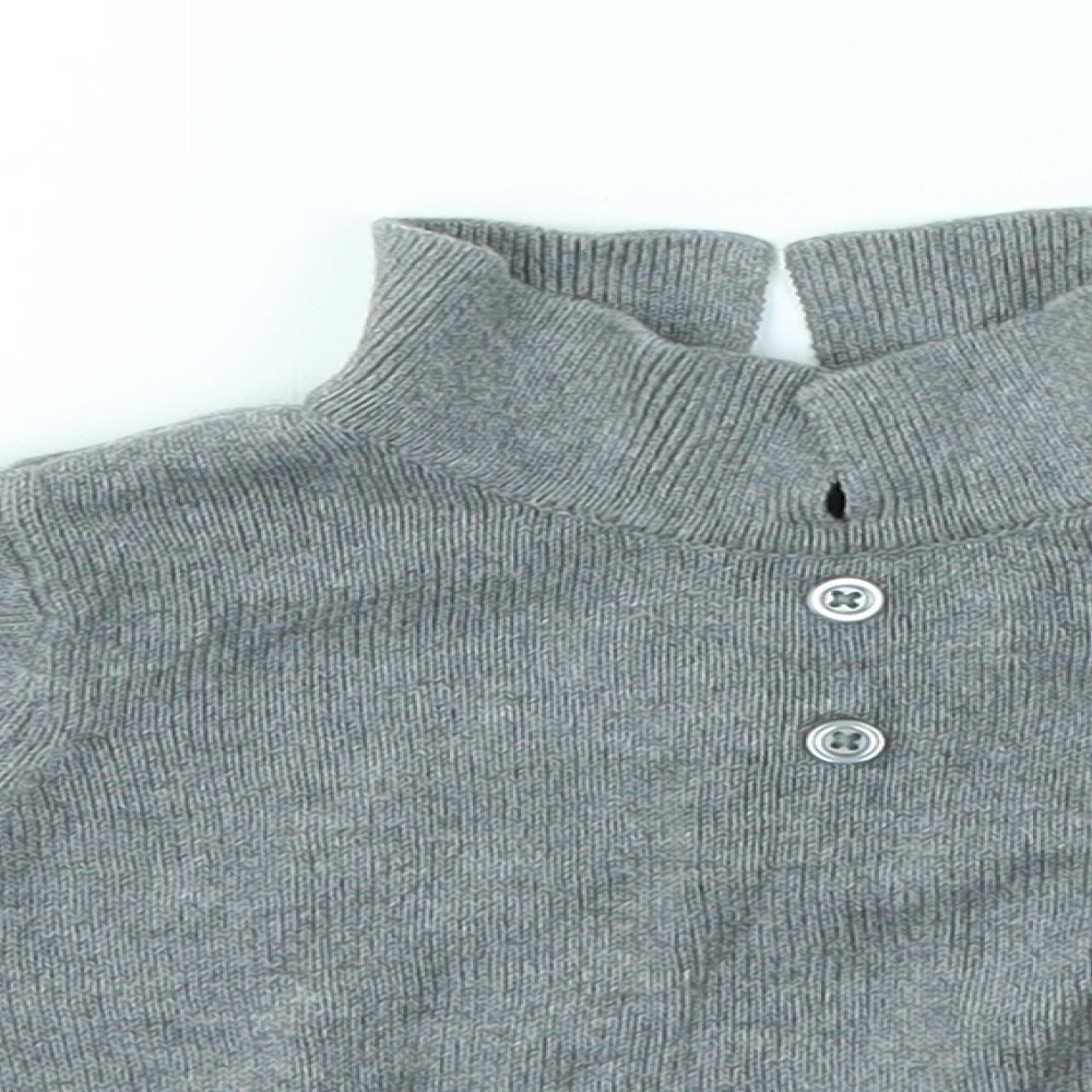 Matalan Baby Grey   Pullover Jumper Size 3-6 Months
