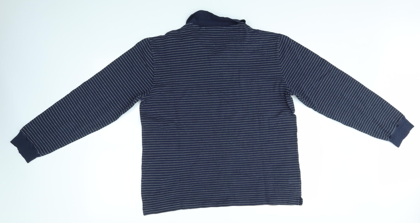 NEXT Mens Multicoloured Striped   T-Shirt Size L