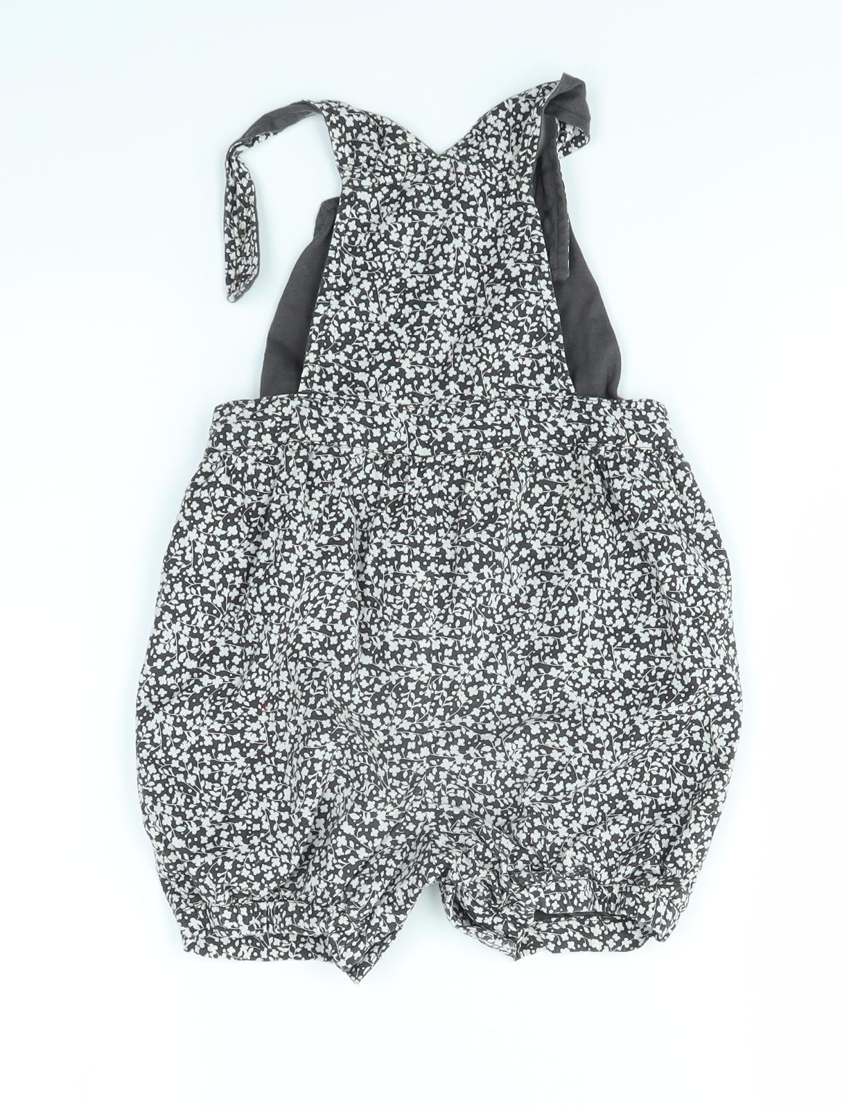 M&S Baby Multicoloured   Dungaree One-Piece Size 18-24 Months