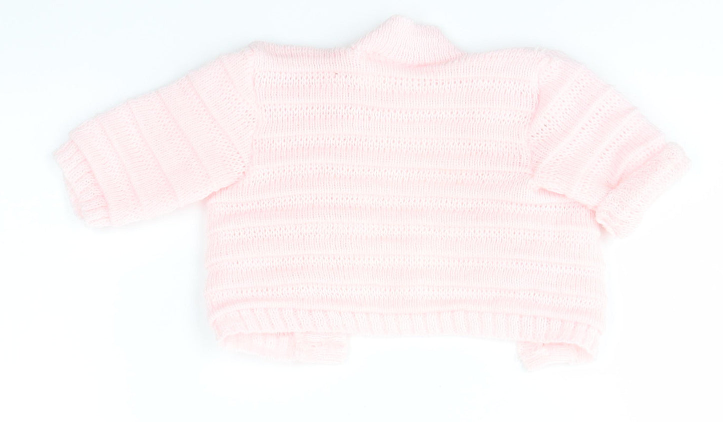 WATCH ME GROW Baby Pink   Cardigan Jumper Size 0-3 Months