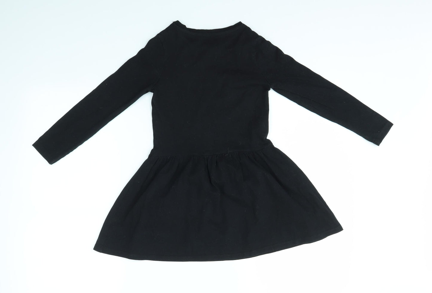George Girls Black   A-Line  Size 6-7 Years  - CAT