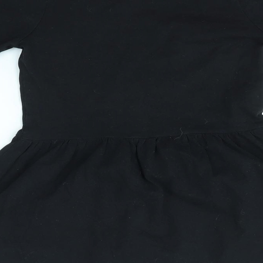 George Girls Black   A-Line  Size 6-7 Years  - CAT