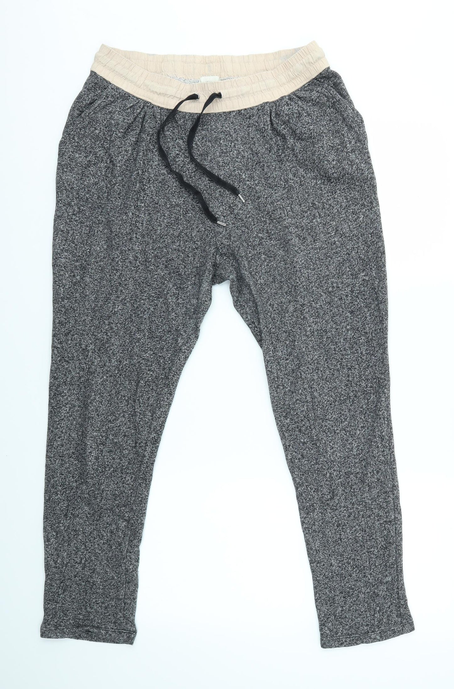 H&M Womens Grey   Jogger Trousers Size M L26 in