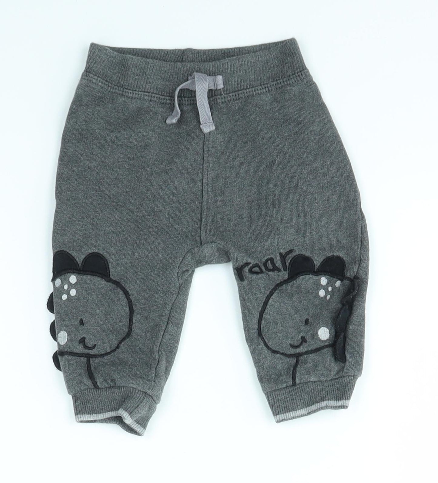 George Baby Grey   Jogger Trousers Size 3-6 Months