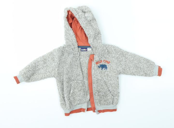 LUPILO Baby Multicoloured   Full Zip Jumper Size 9-12 Months