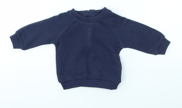 Matalan Baby Blue   Pullover Jumper Size 0-3 Months