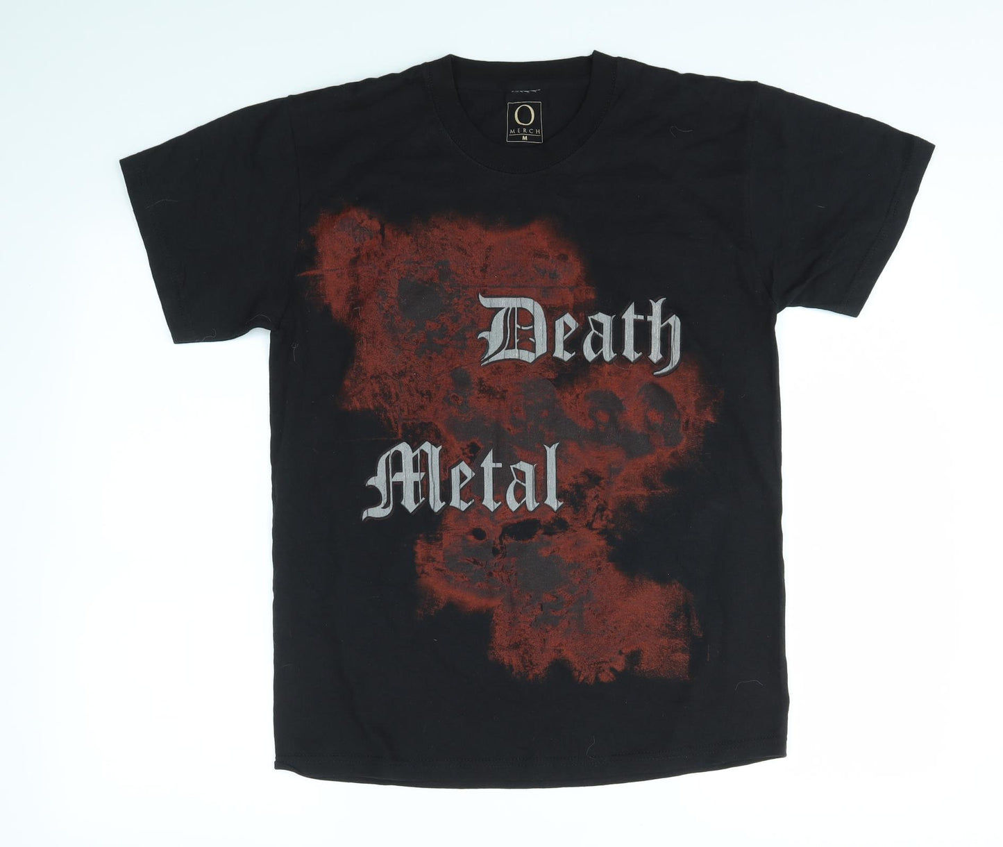 MERCH Mens Multicoloured    T-Shirt Size M  - DEATH METAL