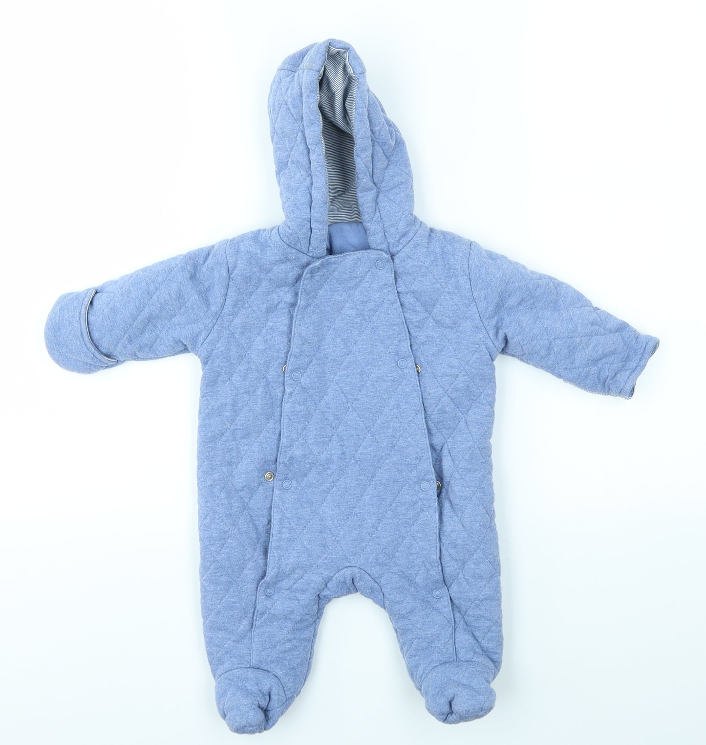 George Baby Blue   Babygrow One-Piece Size 0-3 Months