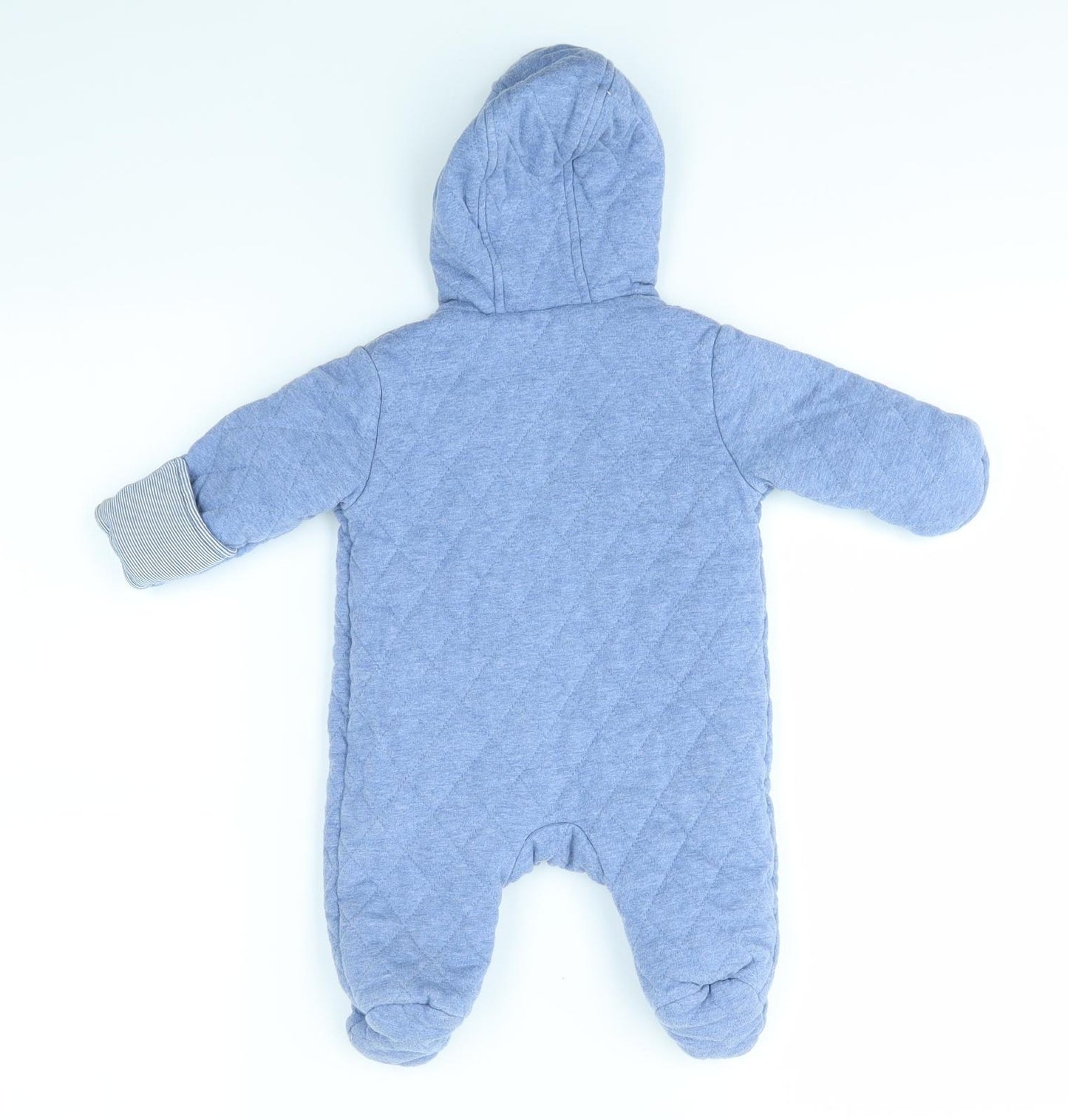 George Baby Blue   Babygrow One-Piece Size 0-3 Months