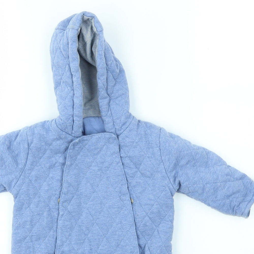 George Baby Blue   Babygrow One-Piece Size 0-3 Months