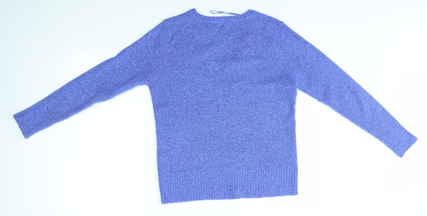 M&Co Womens Blue   Pullover Jumper Size 14