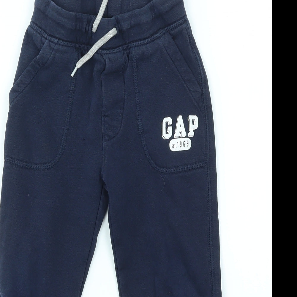 Gap Boys Blue   Jogger Trousers Size 4 Years