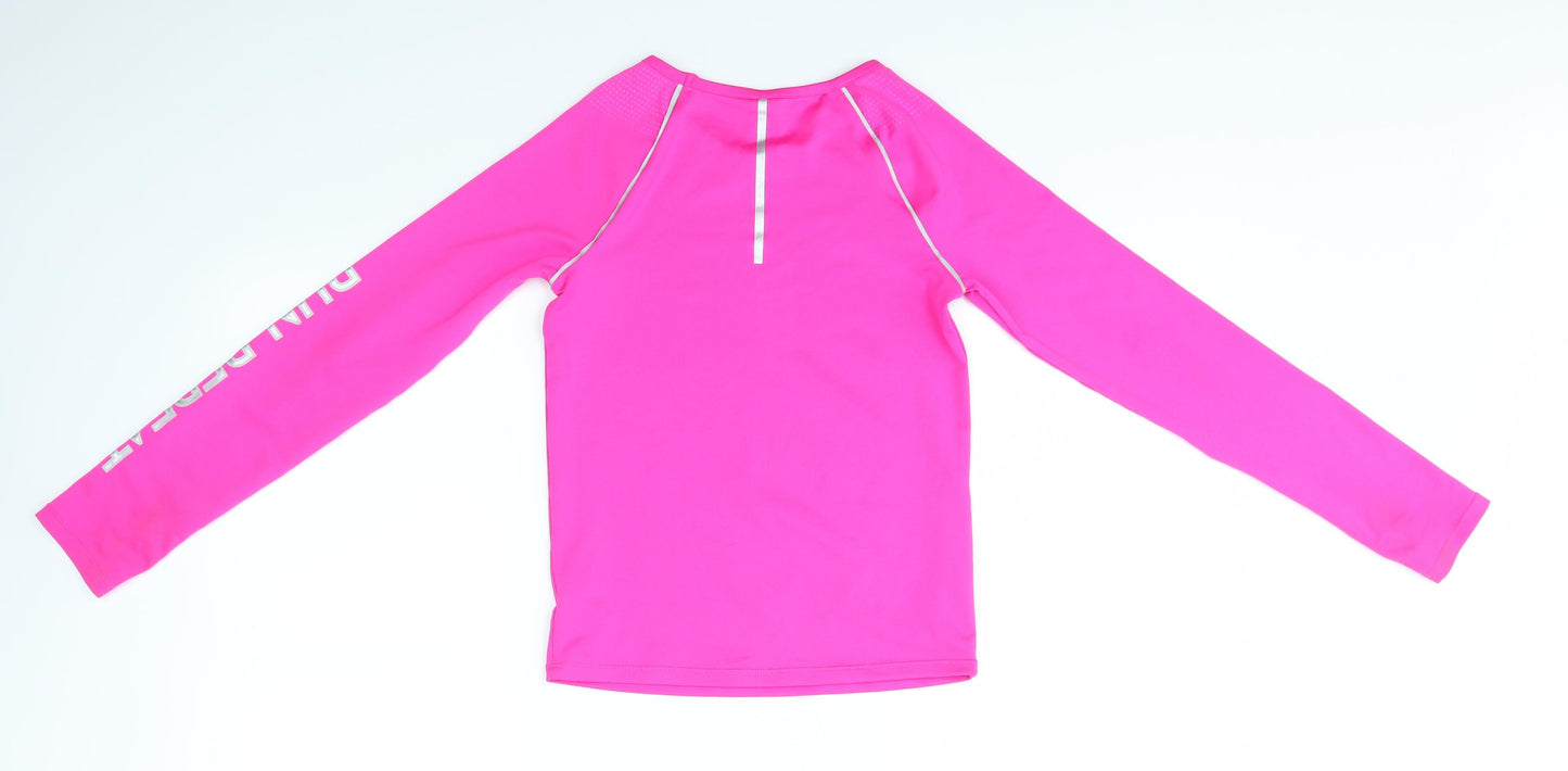 TU Girls Pink   Basic T-Shirt Size 10 Years