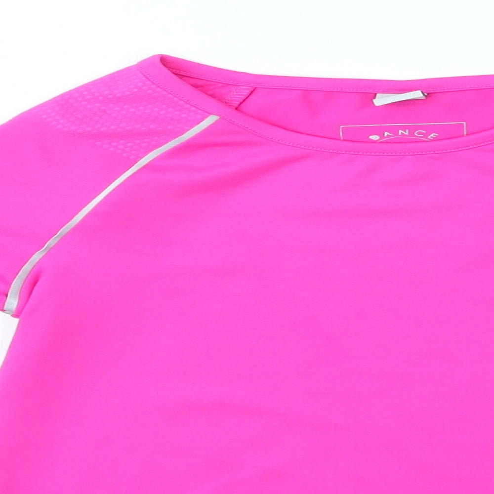 TU Girls Pink   Basic T-Shirt Size 10 Years