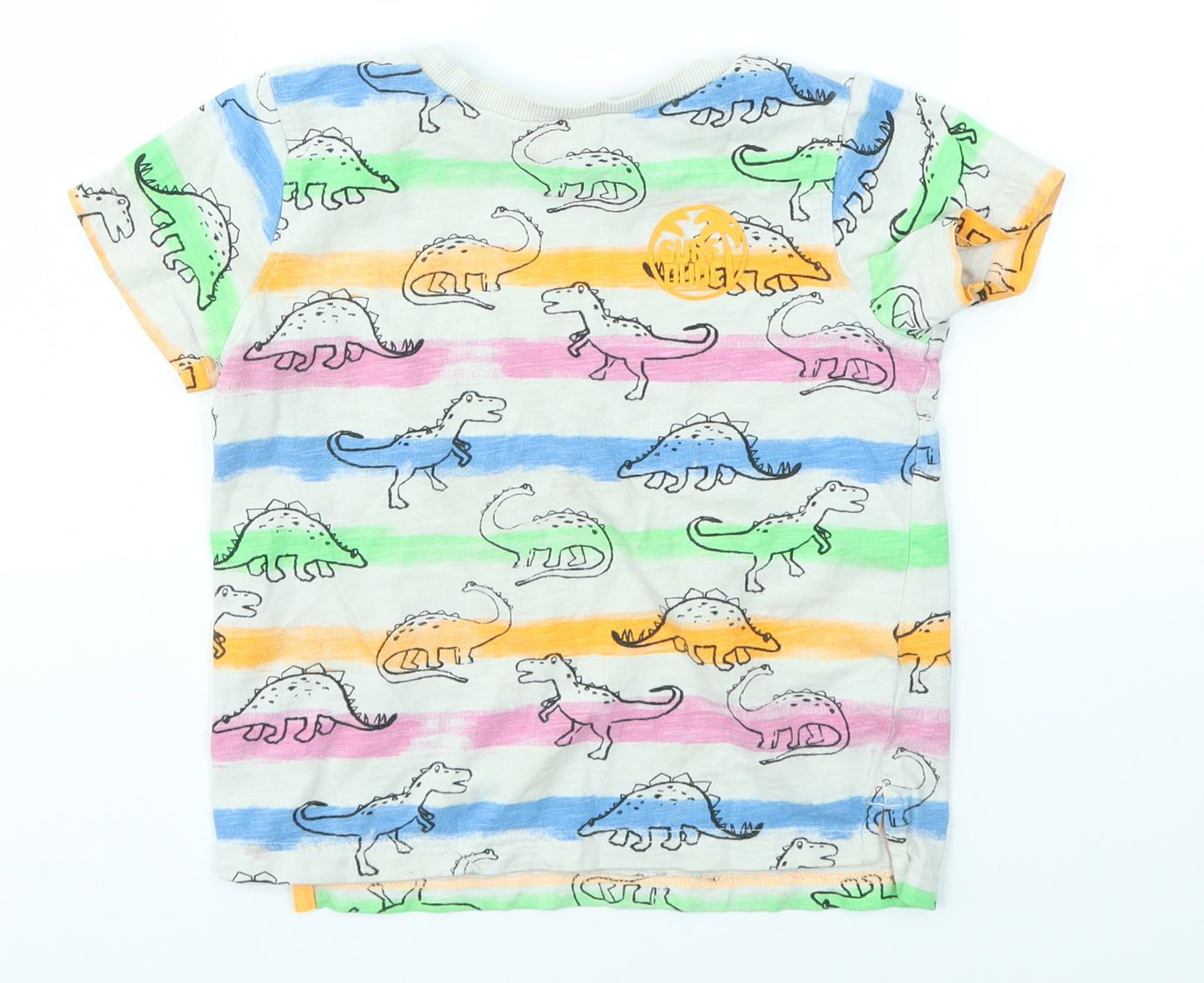 F&F Boys Multicoloured   Basic T-Shirt Size 4-5 Years