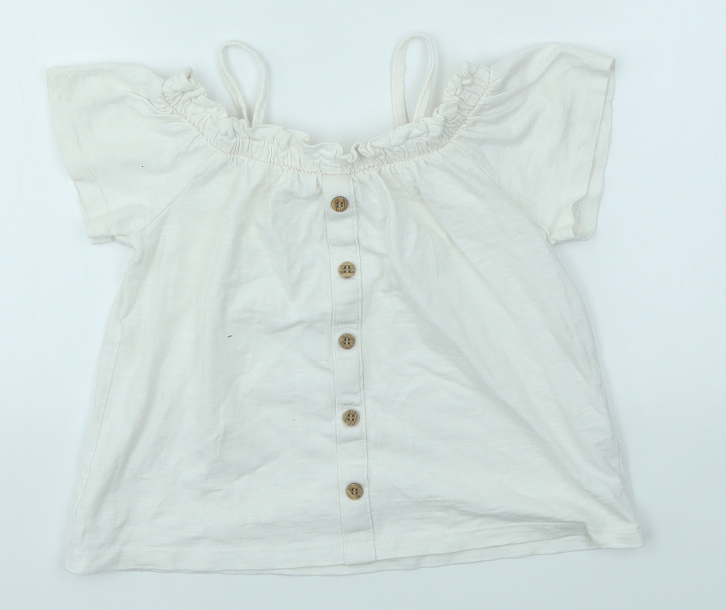 NEXT Girls Ivory   Camisole Blouse Size 6 Years