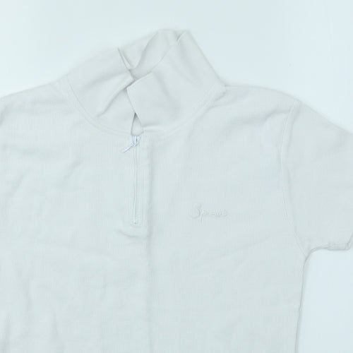 ELLA J Girls White   Basic Polo Size 15-16 Years  - SPORT
