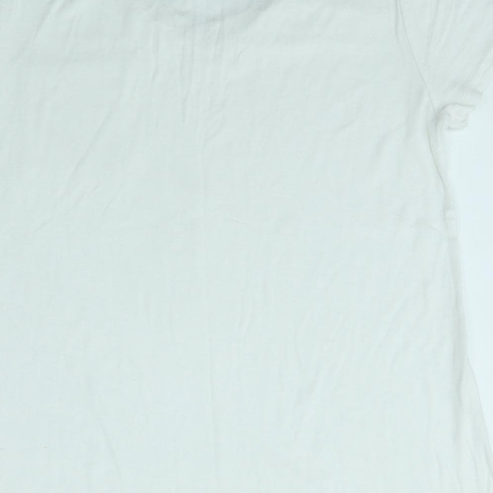Active Basic Womens White   Basic T-Shirt Size S