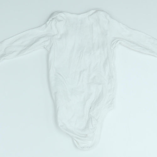 LUPILO Baby White   Babygrow One-Piece Size 3-6 Months