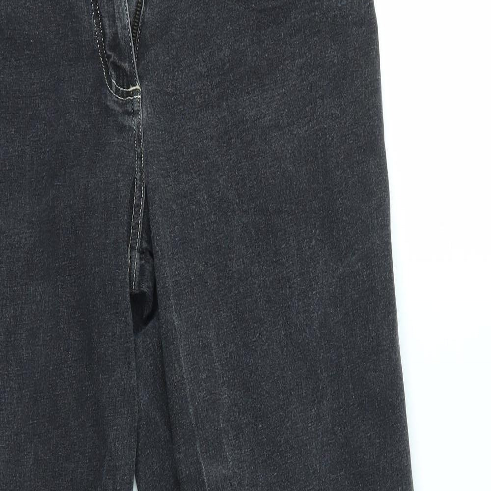 George Womens Grey   Straight Jeans Size 14 L30 in