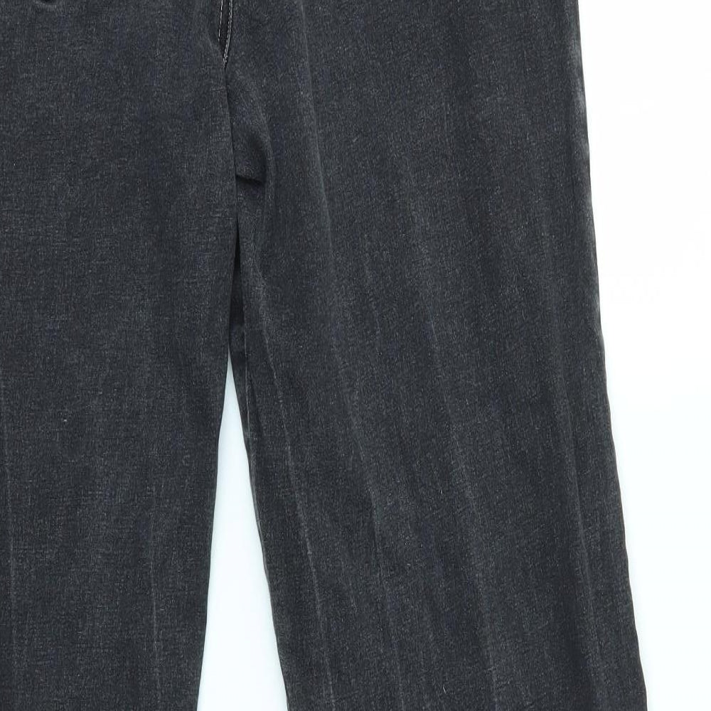 George Womens Grey   Straight Jeans Size 14 L30 in