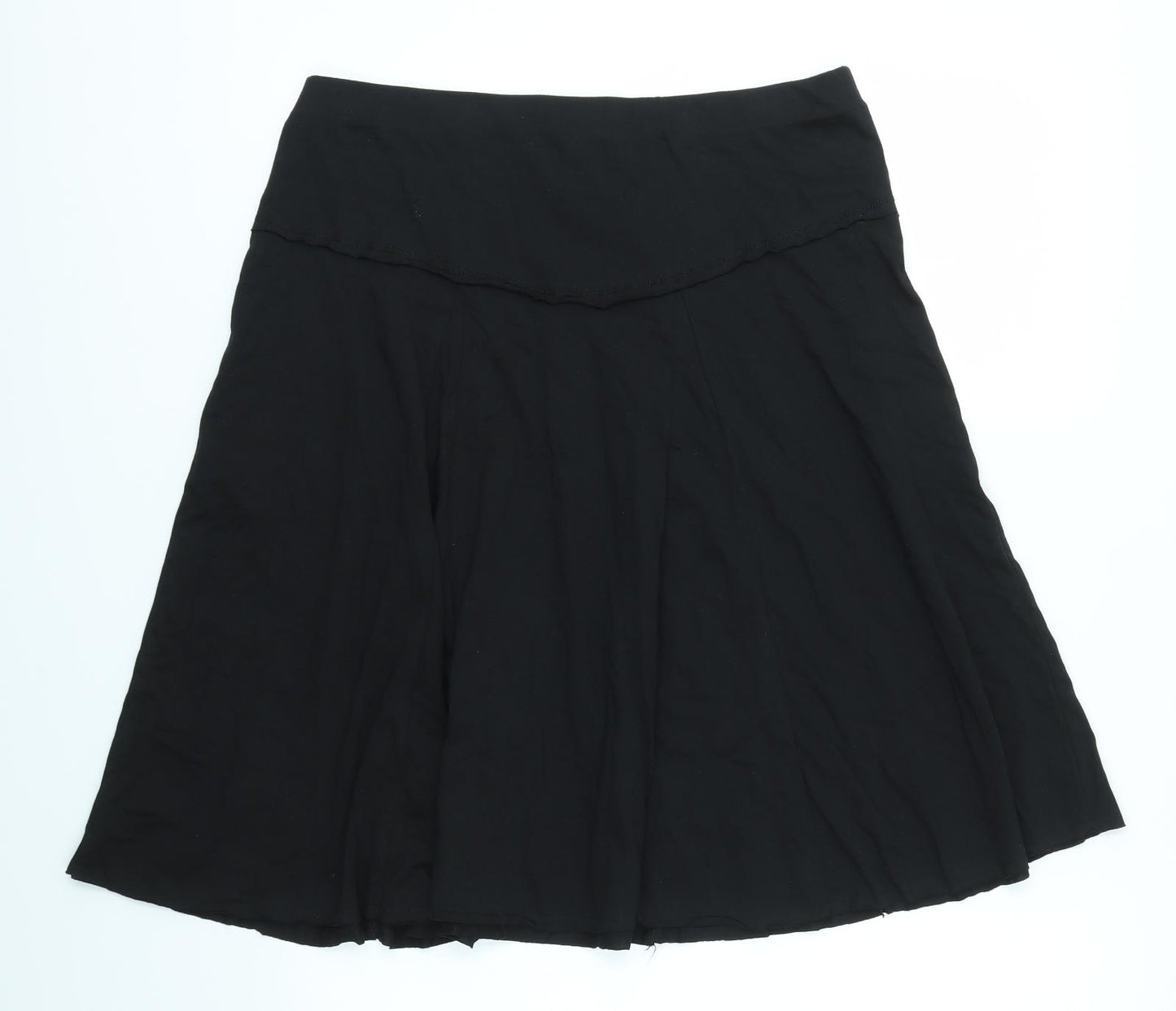 George Womens Black   A-Line Skirt Size 14