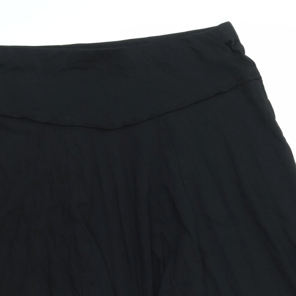George Womens Black   A-Line Skirt Size 14