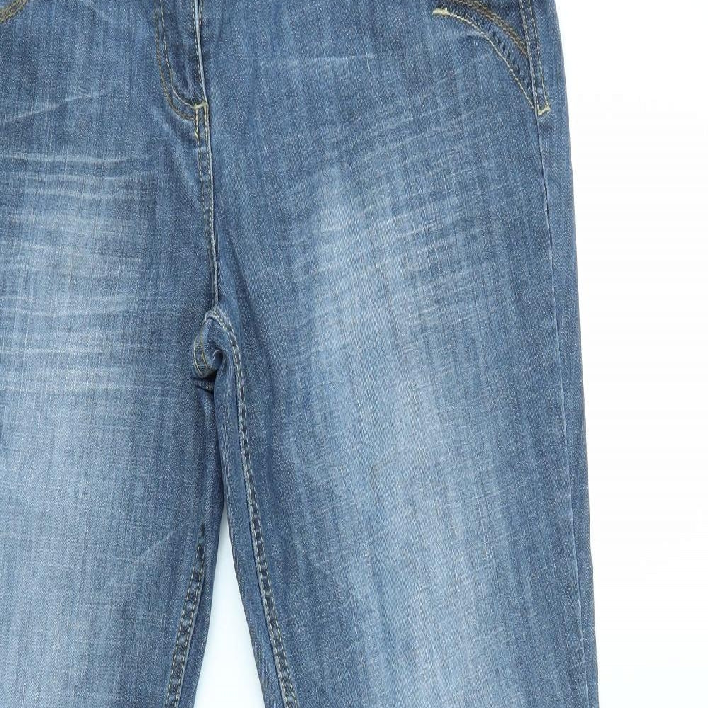 George Womens Blue   Bootcut Jeans Size 16 L30 in