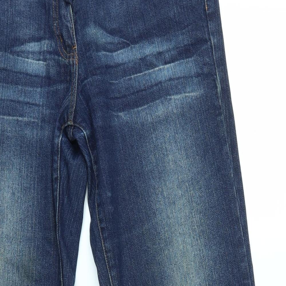 George Womens Blue   Straight Jeans Size 14 L30 in