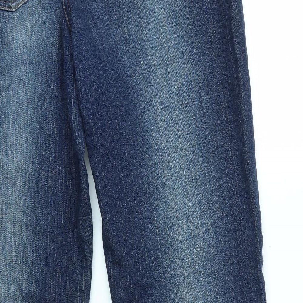 George Womens Blue   Straight Jeans Size 14 L30 in
