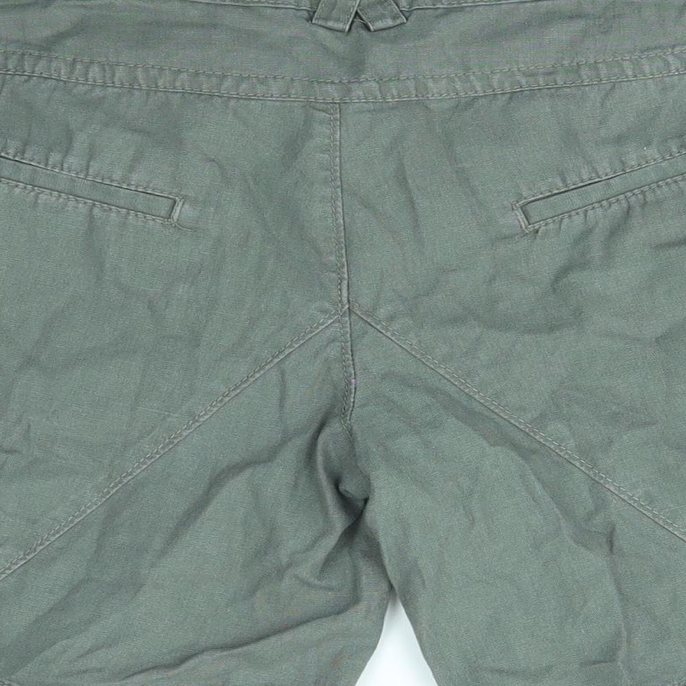 MANTARAY Womens Green   Sweat Shorts Size 14