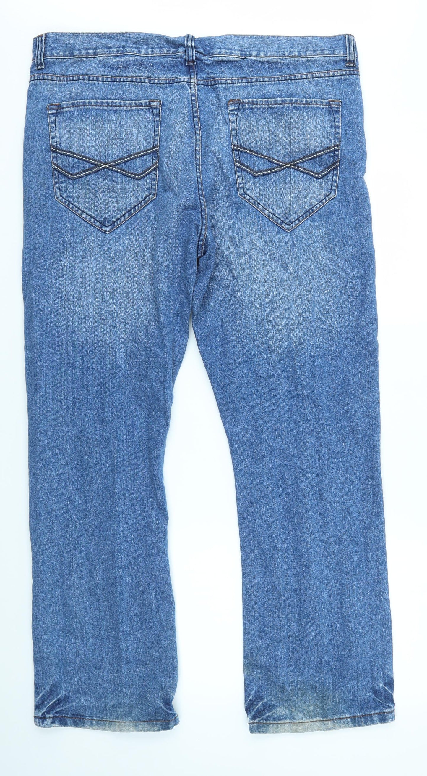 Grabal Alok Womens Blue   Bootcut Jeans Size 40 in L30 in