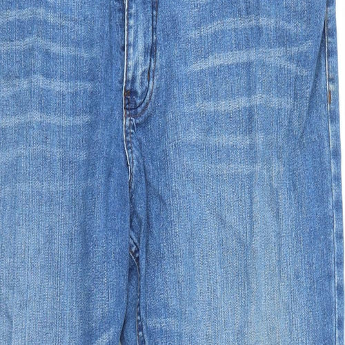 Grabal Alok Womens Blue   Bootcut Jeans Size 40 in L30 in