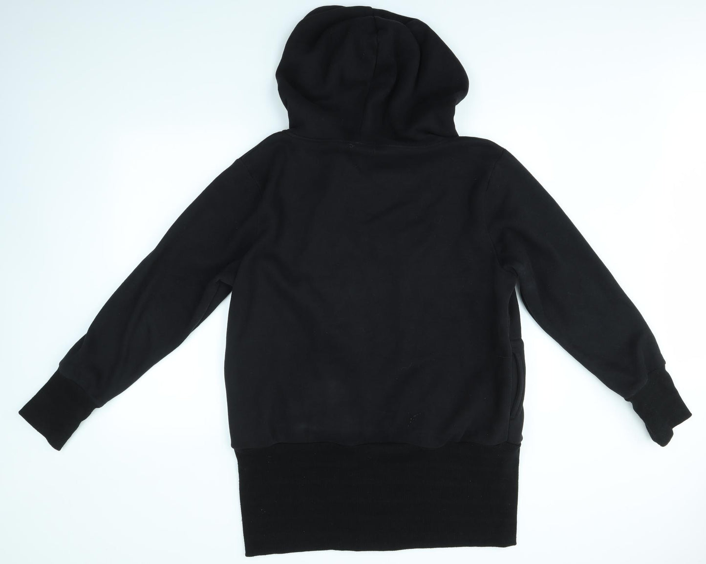 Miusol Mens Black   Full Zip Hoodie Size Big 5X