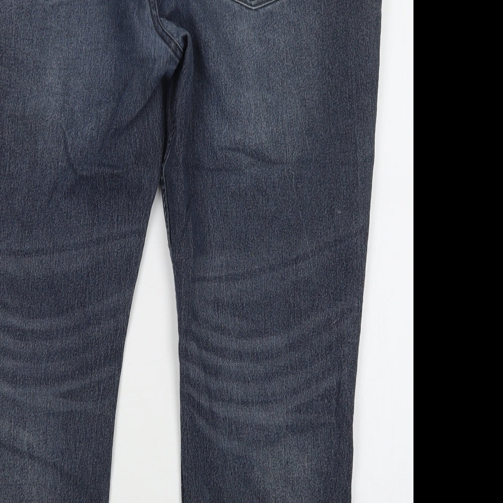 Penguin Mens Blue   Straight Jeans Size 42 L29 in