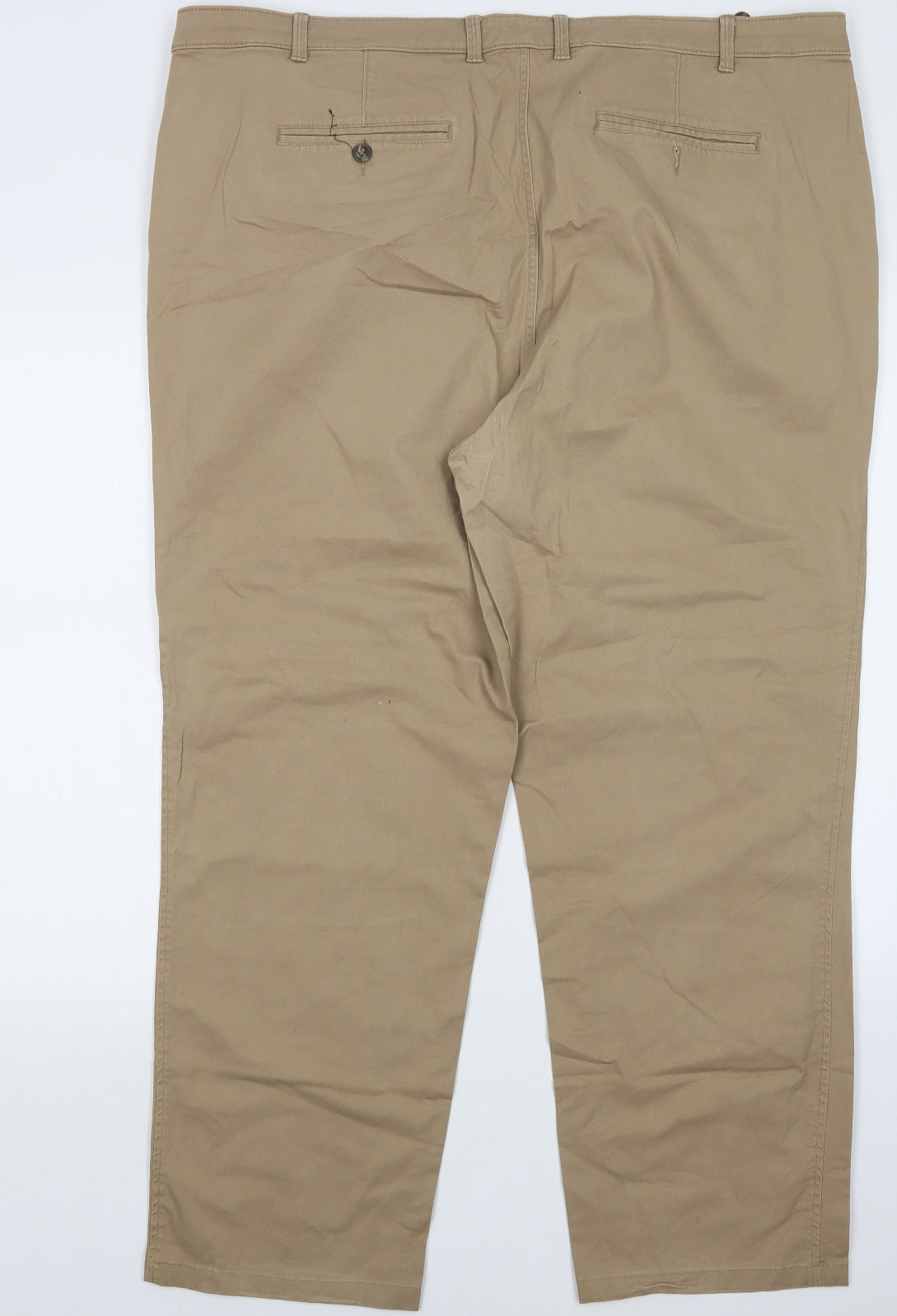 BROOKE TAVERNER Mens Beige   Chino Trousers Size 46 L30 in