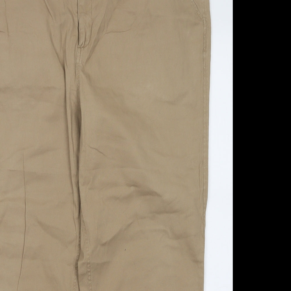 BROOKE TAVERNER Mens Beige   Chino Trousers Size 46 L30 in
